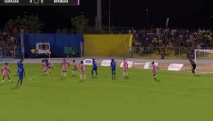 世预赛处子球！华裔球员陈达毅代表库拉索梅开二度