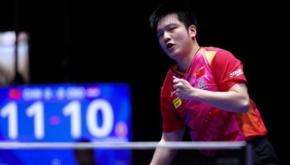 釜山世乒赛国乒男女团体小组第一 强势晋级16强